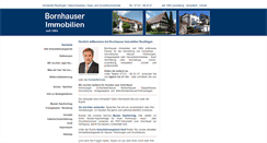 Desktop Screenshot of bornhauser-immobilien.de